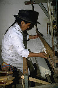 Quechua Indian Weaver