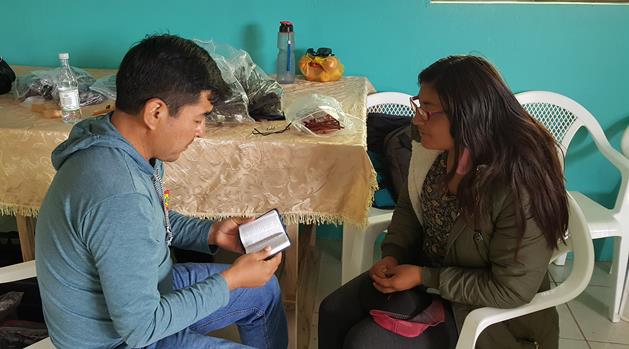 Personal witnessing in Ecuador
