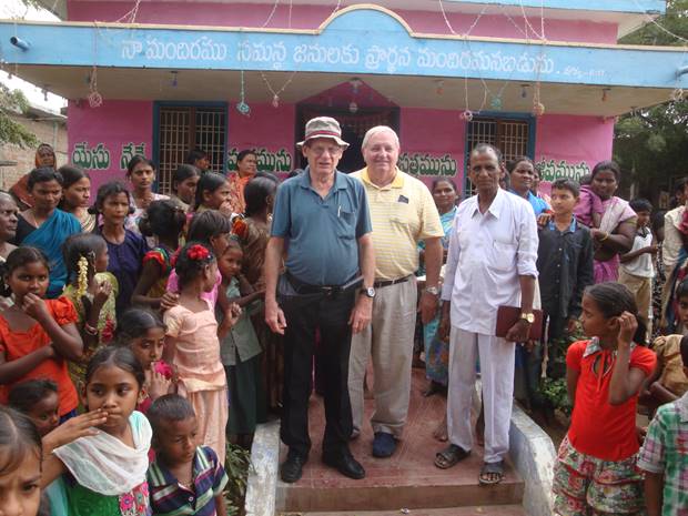 Evangelical church in rural India