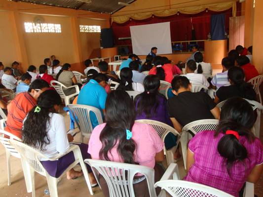 Evangelism workshop in Machala, Ecuador