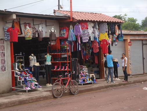 Street scene Pantasma Nicaragua