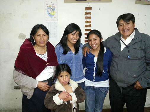 Christian family serving Christ in Riobamba, Ecuador